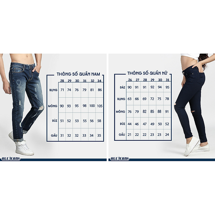 Quần Jeans Skinny Nữ ALE JEANS 60306SK
