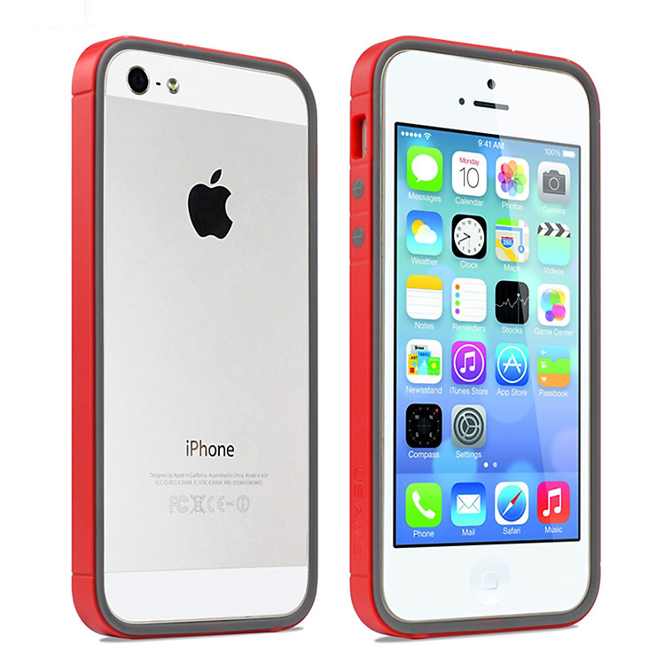Ốp Viền Usams Bumper Rainbow Cho iPhone 5/5S