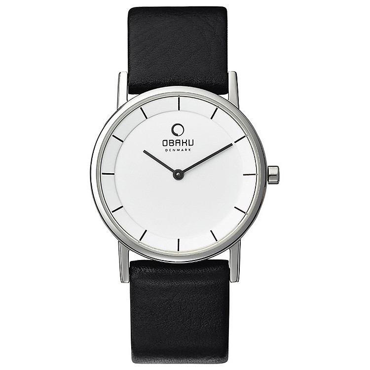Đồng Hồ Nữ Dây Da Obaku V143LXCWRB