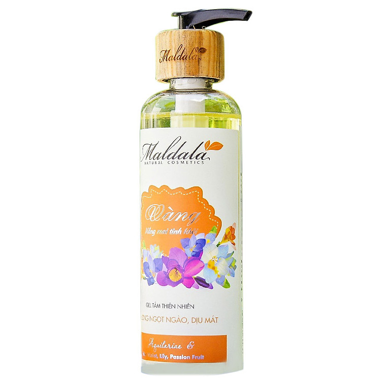 Gel Tắm Trầm Vàng Maldala (279ml)