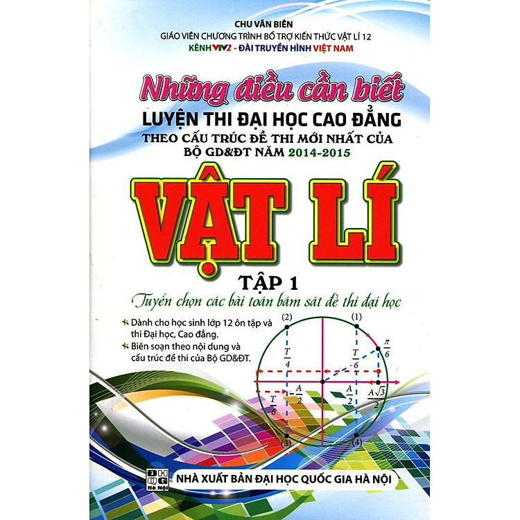 Sách Những Điều Cần Biết Luyện Thi Đại Học Cao Đẳng - Vật Lý (Tập 1)