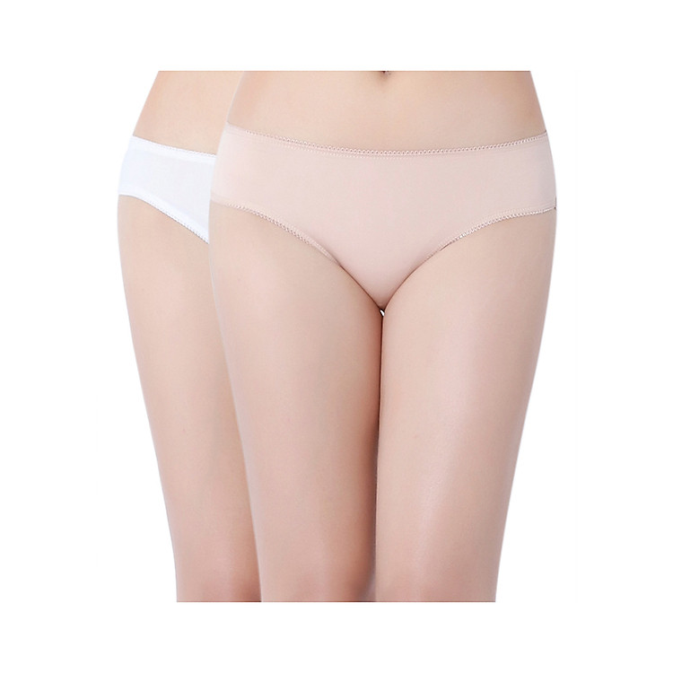 Combo 2 Quần Lót Nữ Vera Modern Brief Nữ VBQB6324 - Da, Trắng