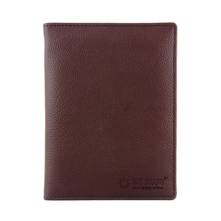 Ví Đựng Passport Da Bò Huy Hoàng HH9106 - Nâu