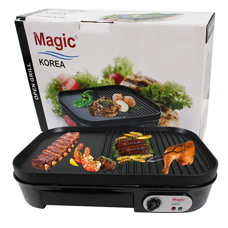 Vỉ Nướng Điện Magic Korea A24 - Đen