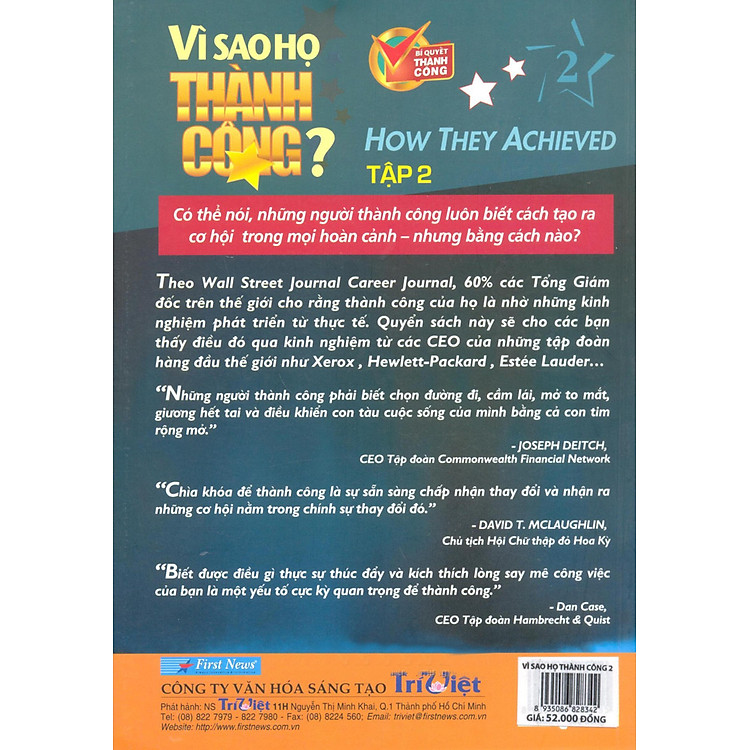 Vì Sao Họ Thành Công - Tập 2 - Ảnh 2