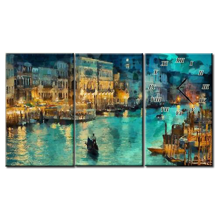 Tranh Đồng Hồ Vicdecor DHT0130 - Nghệ Thuật 5