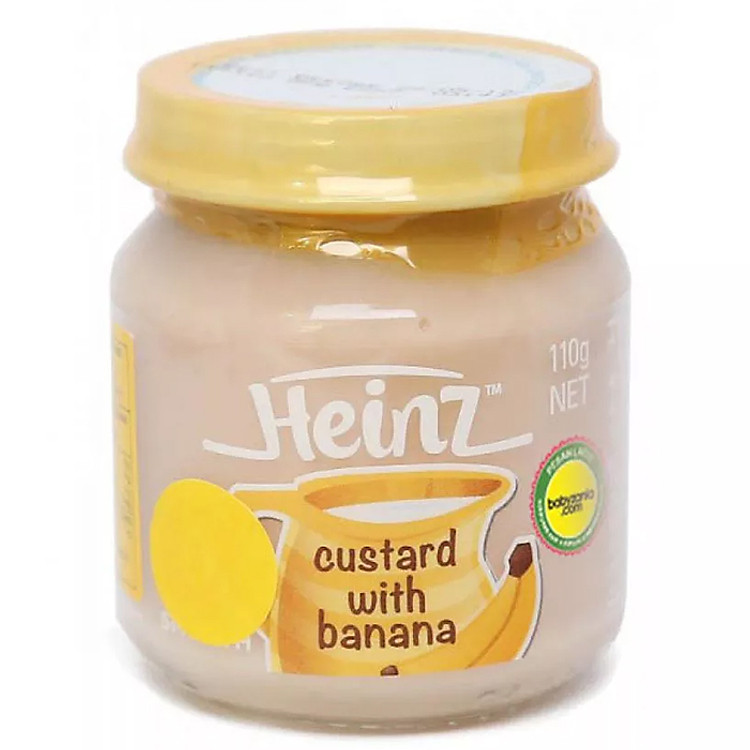 Dinh Dưỡng Đóng Lọ Custard Vị Chuối Heinz (110g)