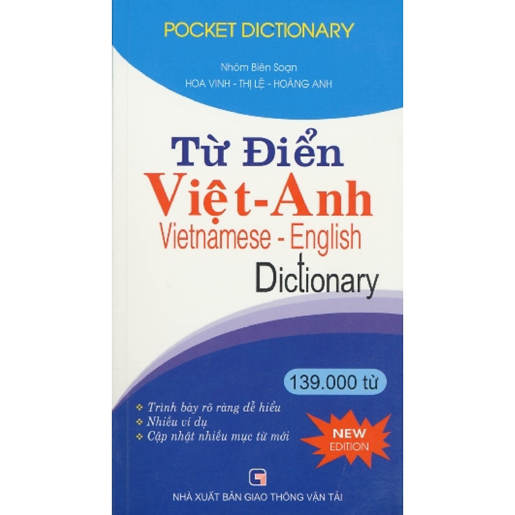 Từ điển Việt - Anh (139.000 Từ)