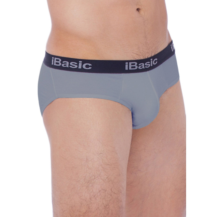Quần Lót Nam Cotton Briefs iBasic VM001 - Xám