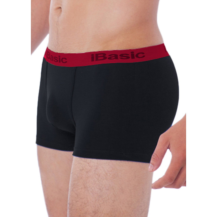 Quần Lót Nam Cotton Trunks iBasic VM002 - Đen