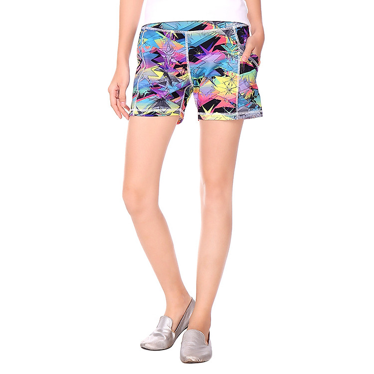 Quần Short Gym Nữ VIC VM065 - Xanh Dạ Quang