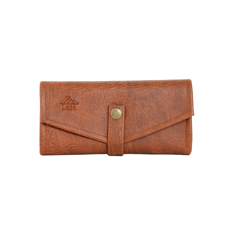 Ví Cầm Tay LATA VN04 - Màu Da Bò Đậm