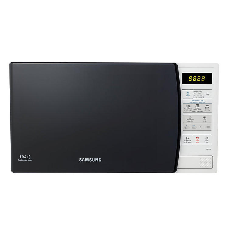 Lò Vi Sóng Tráng Men Điện Tử Samsung ME731K/XSV - 20L (Trắng Đen)