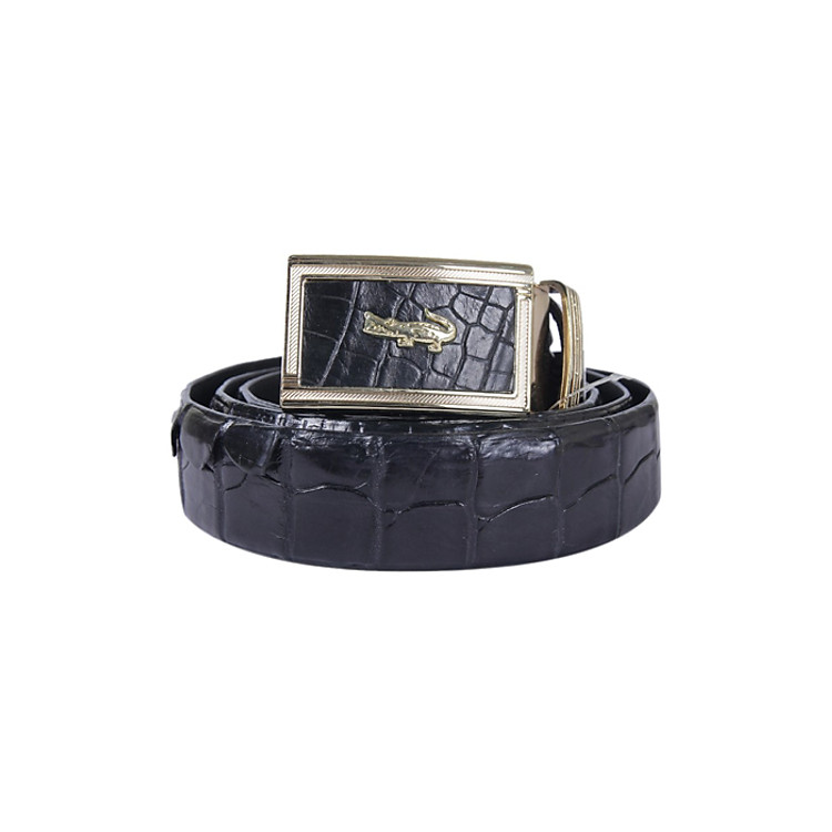 Thắt Lưng Nam Da Cá Sấu Loại Đặc Biệt Da Giày Việt Nam VNLCS20TK4