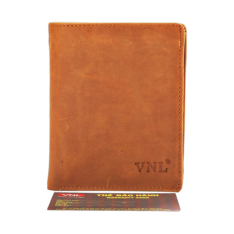 Ví Nam Da Cao Cấp Da Giày Việt Nam VNLDB1TK05 - Màu Da Bò