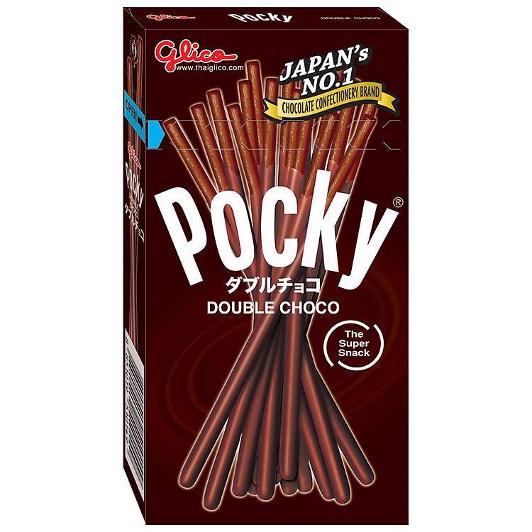 Bánh Que Kinh Đô Pocky Double Choco Hộp 39g