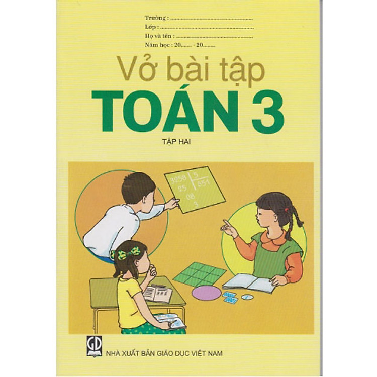 Sách Bộ Vở Bài Tập Lớp 3