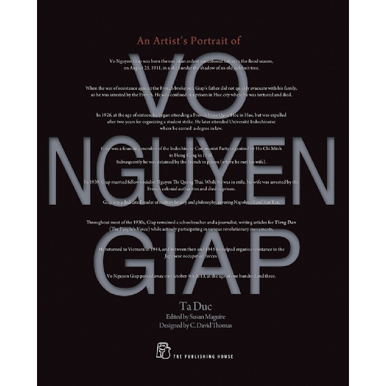 Sách An Artist's Portrait Of Vo Nguyen Giap