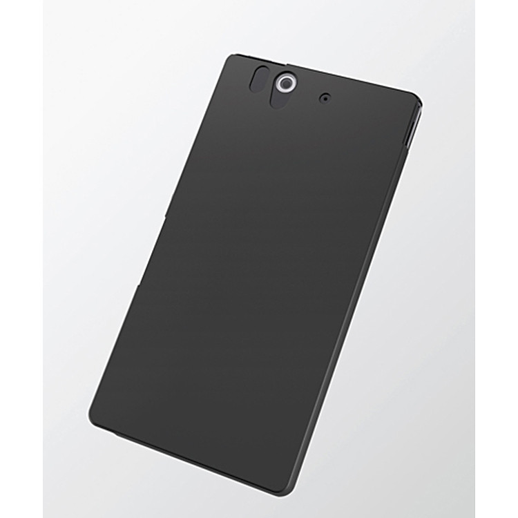 Vỏ Nhựa + Miếng Dán Màn Hình Xperia Z Elecom PD-SO02PVU - Hàng Chính Hãng