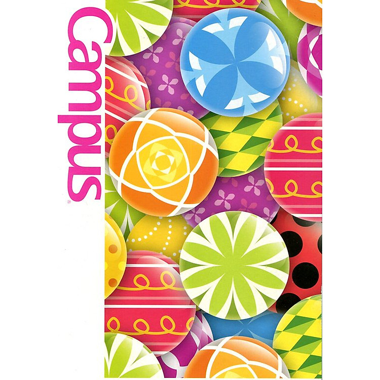 Tập Học Sinh Campus Badge 2 - 200 Trang, Ô Ngang