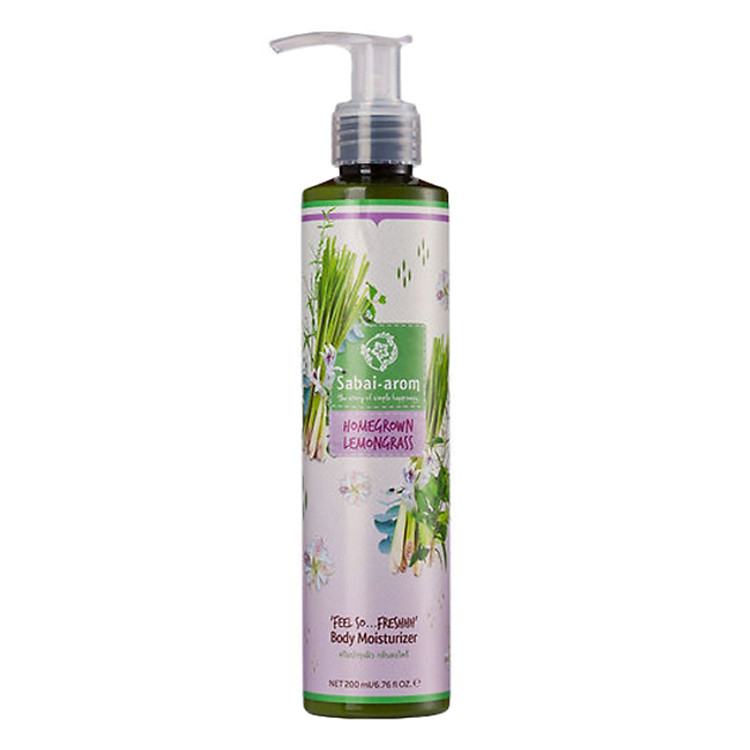 Sữa Dưỡng Ẩm Toàn Thân Hương Sả Sabai-Arom VS02-14 - 200ml