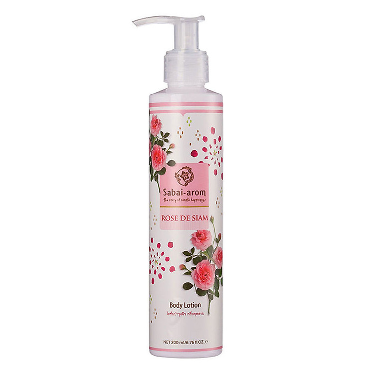 Sữa Dưỡng Da Toàn Thân Hương Hoa Hồng Sabai-Arom VS02-22 - 200ml