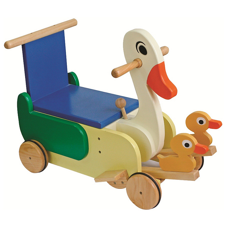 Xe Ngồi Đẩy Gỗ Vietoys Hình Thiên Nga VTU3-0009 (40 x 30 x 25 cm)