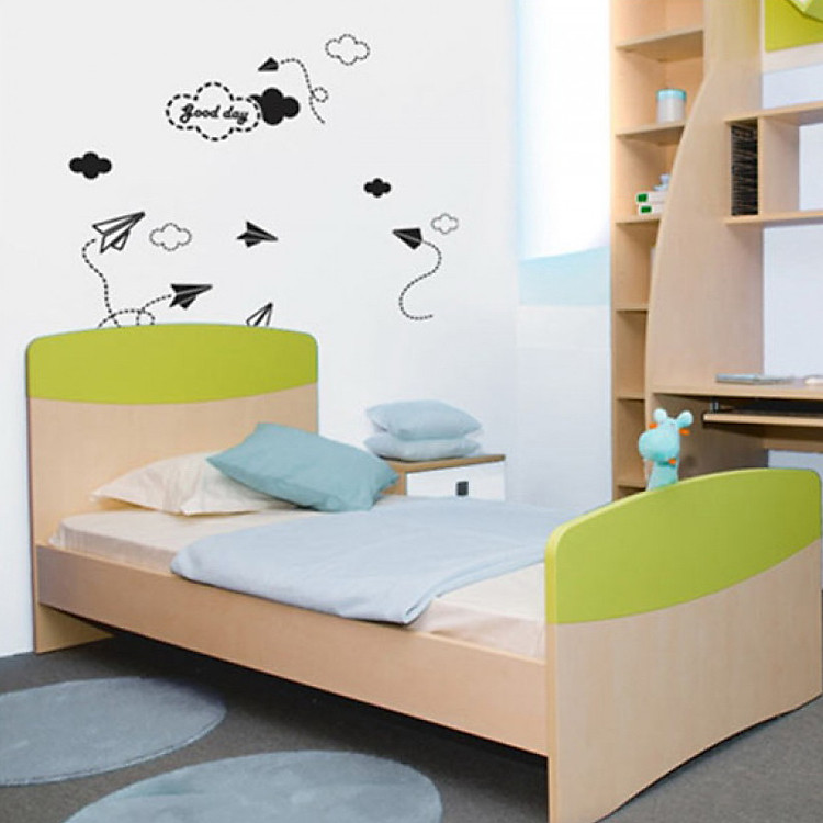 Decal Dán Tường NineWall Good Day BS016