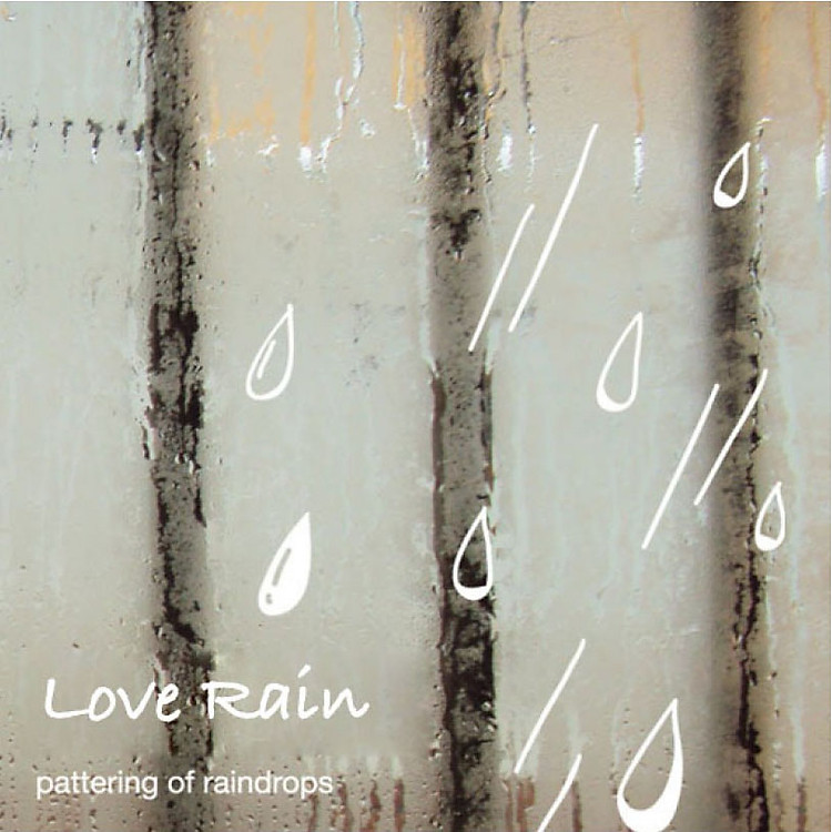 Decal Dán Tường NineWall Love Rain BS003