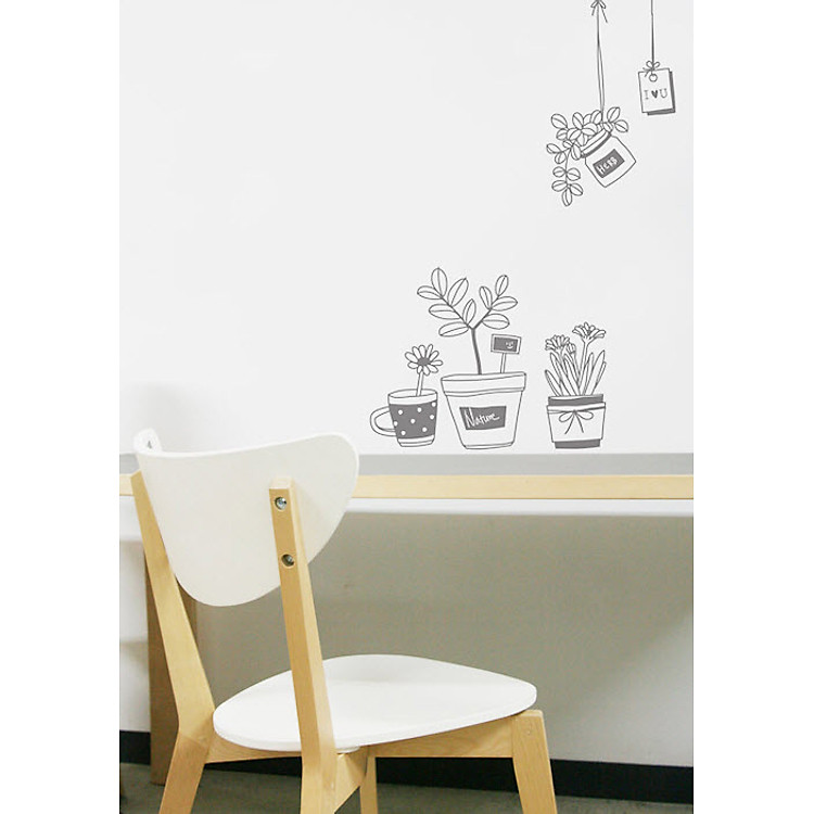 Decal Dán Tường NineWall Nature NP002