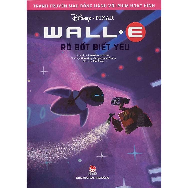 Sách Wall - E - Rô Bốt Biết Yêu