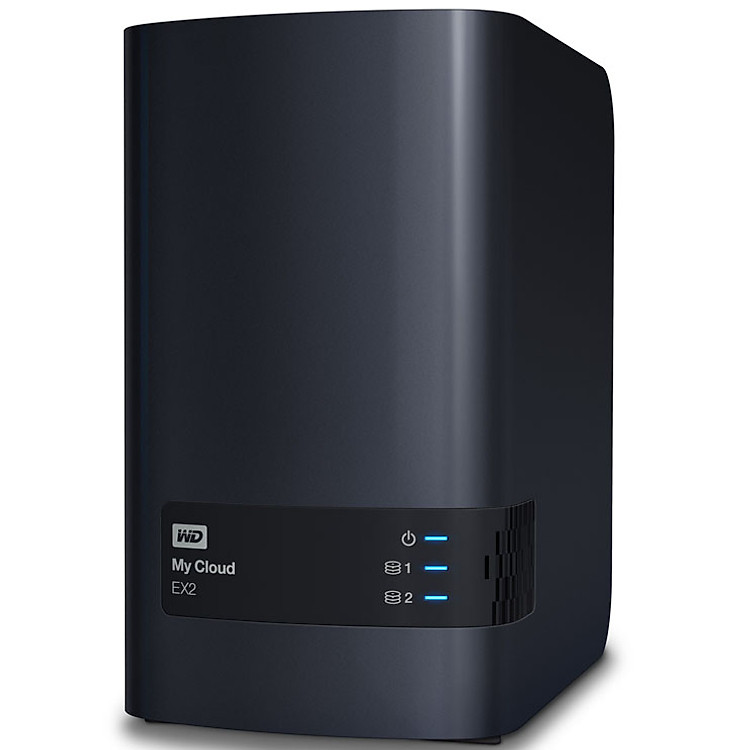 Ổ Cứng Mạng WD My Cloud EX2 4TB Charcoal Multi-CiTy Asia - Hàng Chính Hãng