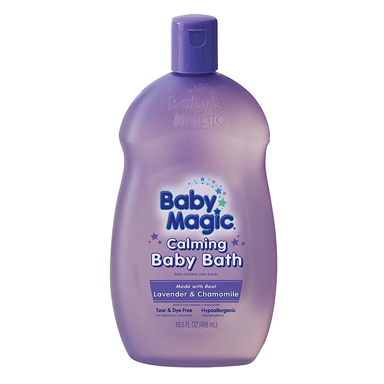 Dầu Tắm Gội Chung Baby Magic Hương Lavender Và Chamomile (488ml)