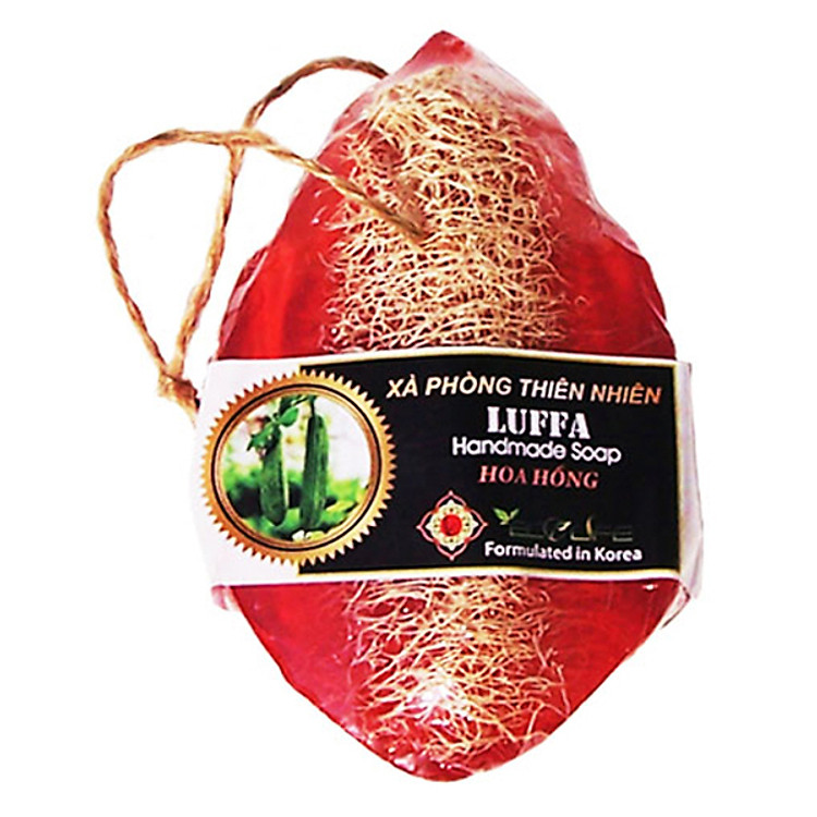 Xà Phòng Mướp Hoa Hồng Ecolife