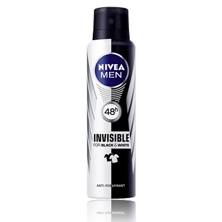 Xịt Khử Mùi Nivea Black & White Cho Nam 50ml - 81682