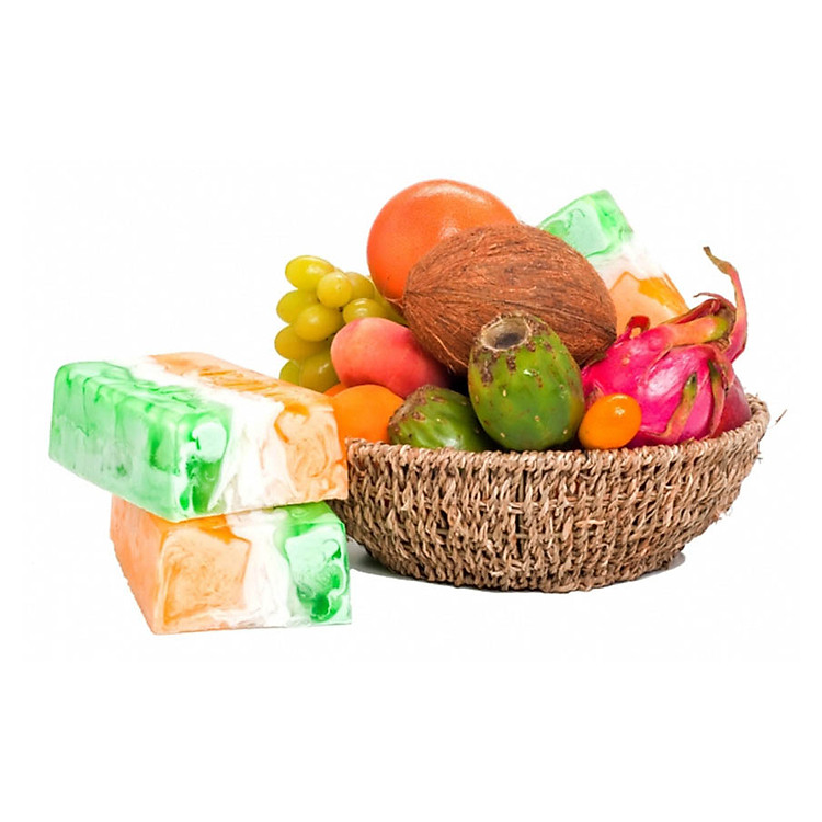 Xà Bông Thiên Nhiên Với Kem Dưỡng Hoa Quả Nhiệt Đới Lignum Vitae Exotic Fruit (100g) - 0092-z