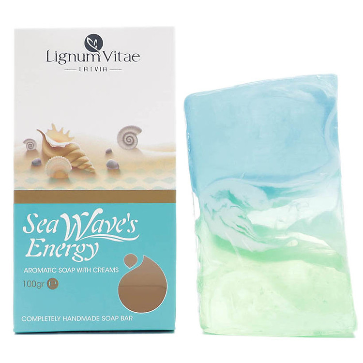 Xà Bông Thiên Nhiên Lignum Vitae Sea Wave's Energy (100g) - 0049-z - Dành Cho Nam