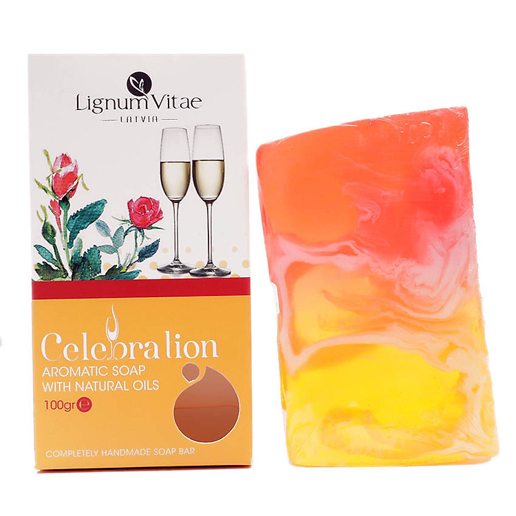 Xà Bông Thiên Nhiên Với Tinh Dầu Tự Nhiên Lignum Vitae Celebration (100g) - 0050-z
