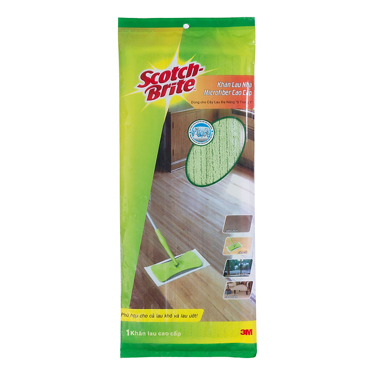 Khăn Lau Nhà Microfiber Cao Cấp Scotch-Brite XA004491016