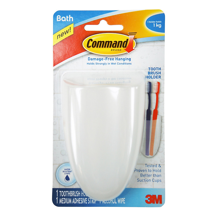 Móc Treo Bàn Chải Đánh Răng Command BATH 16 XA006713375