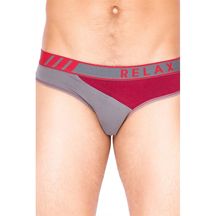 Quần Brief Thun Giãn 4 Chiều Relax RLTK017 - Xám Đậm