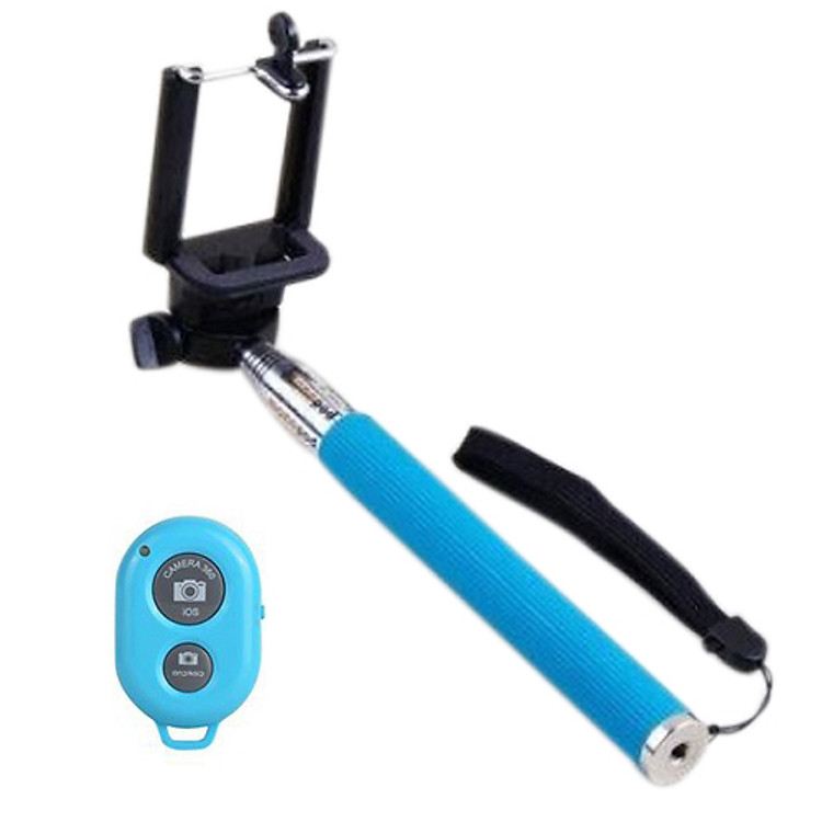 Gậy Chụp Hình Homeeasy Z07-1 Và Remote - Xanh - Hàng Chính Hãng