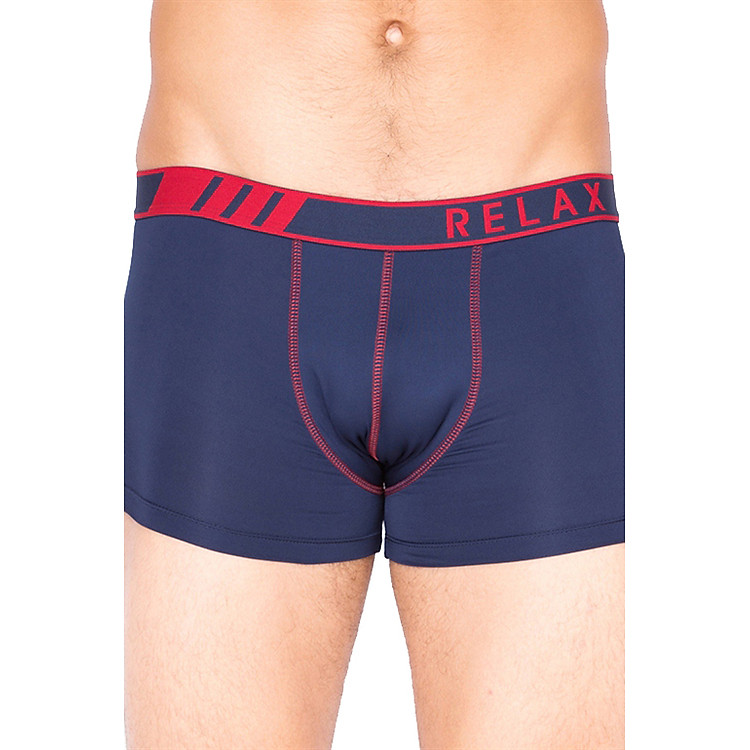 Quần Boxer Thun Lạnh Giãn 4 Chiều Relax RLTK025 - Xanh Đen