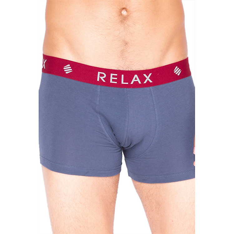 Quần Boxer Thun Giãn 4 Chiều Relax RLTK019 - Xanh Đá