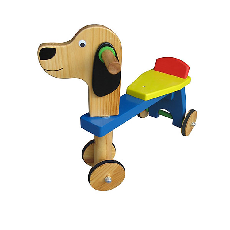 Xe Ngồi Đẩy Gỗ Vietoys Con Chó VT3P-0110