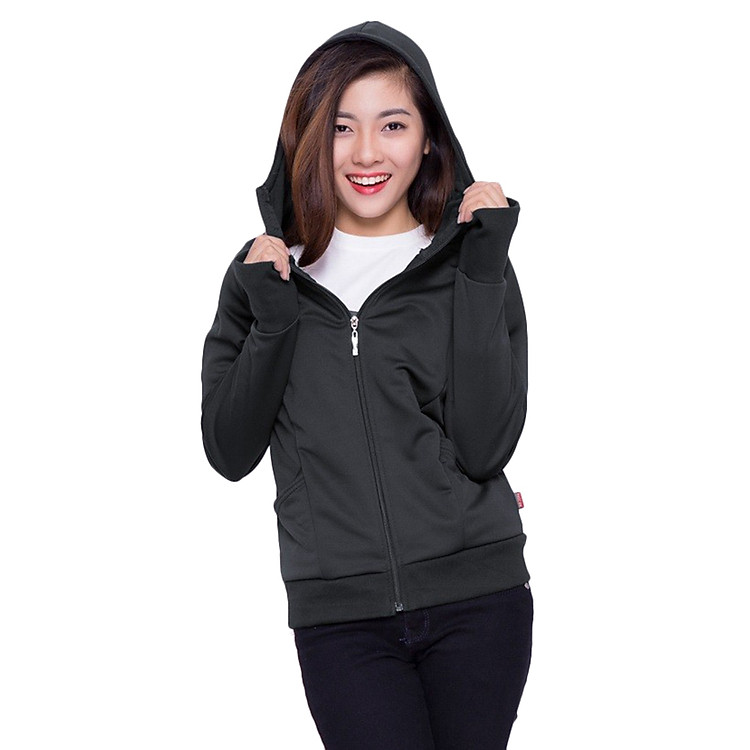 Áo Khoác Nữ Xỏ Ngón Phúc An xn_den - Đen (Freesize)