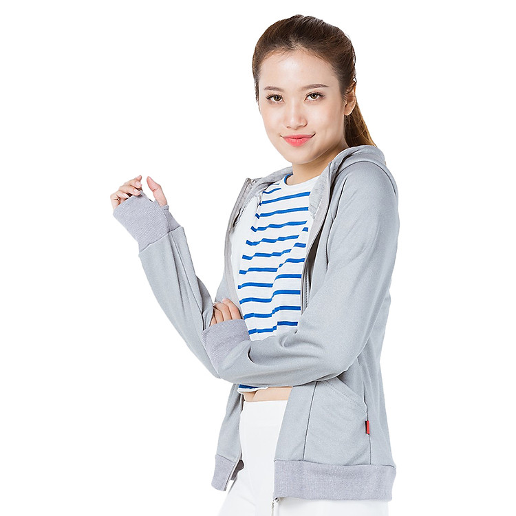 Áo Khoác Nữ Xỏ Ngón Phúc An xn_xam - Xám (Freesize)