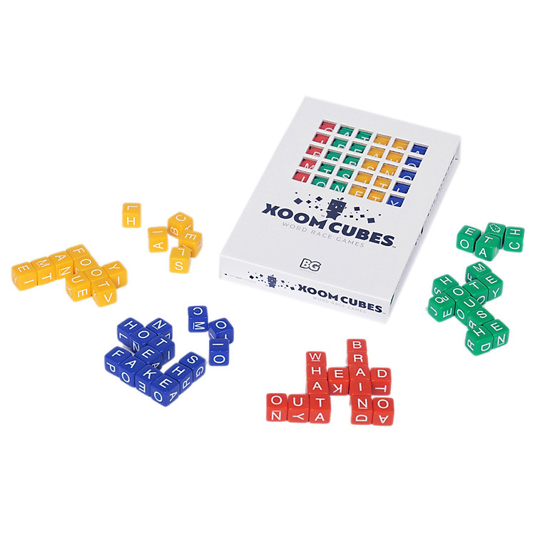 Đồ Chơi Gỗ Ô Chữ Học Tiếng Anh Baxbo Games Xoom Cubes (Set A)