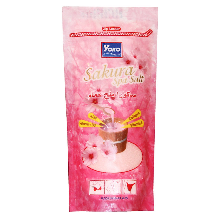 Muối Lấy Da Chết Spa Hoa Anh Đào YOKO 300g