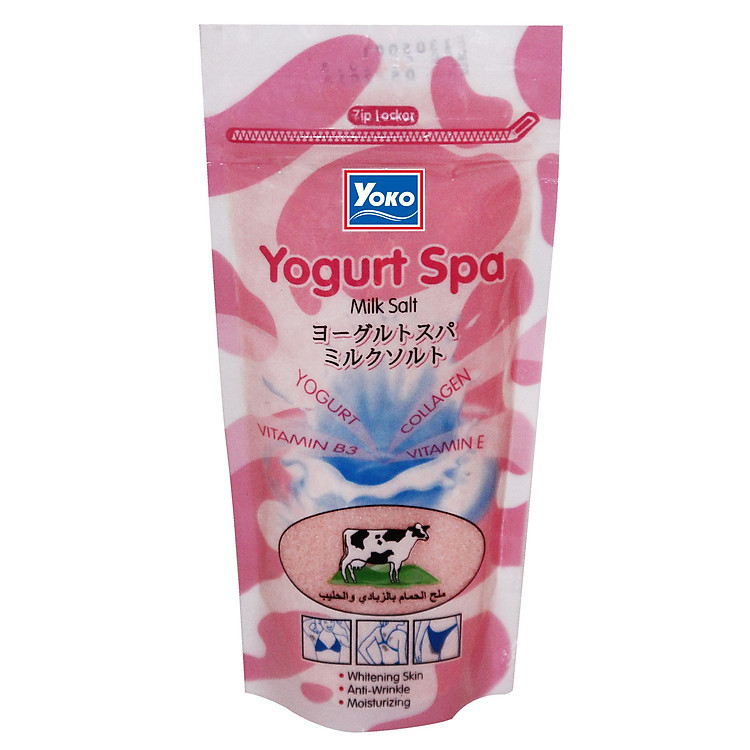 Muối Lấy Da Chết Spa Ya-ua Sữa Yoko 300G